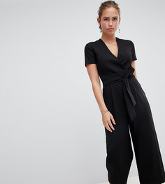 Комбинезон с поясом Miss Selfridge - Черный