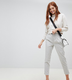 Суженные книзу брюки New Look - Серый