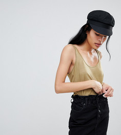 Базовая майка цвета хаки Pull&Bear - Зеленый