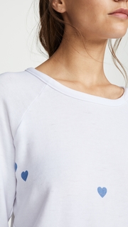 Chaser Cozy Knit Raglan Top