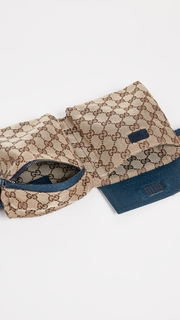 What Goes Around Comes Around Gucci Canvas Waist Pouch