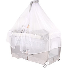 Манеж Lorelli SleepNDream rocker, серый
