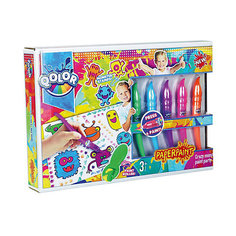 Набор фломастер-кисточка и краски акриловые Five Stars, 5 цветов