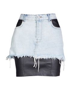 Джинсовая юбка Alexander Wang