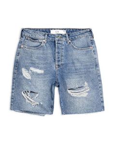 Джинсовые бермуды Topman