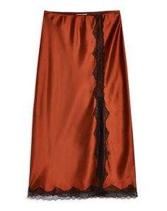 Юбка длиной 3/4 Topshop