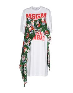 Платье до колена Msgm