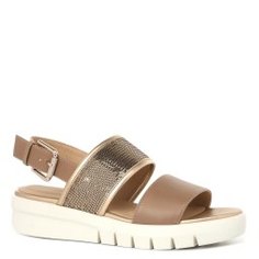 Сандалии GEOX D92DPB серо-бежевый