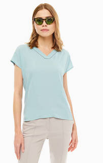 Блуза мятного цвета из вискозы More & More