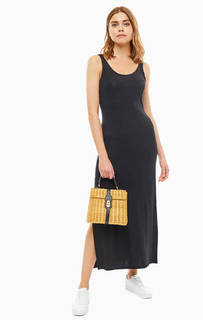 Платье из вискозы с нагрудным карманом United Colors of Benetton