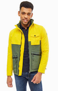 Желтая куртка с капюшоном Tom Tailor