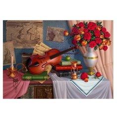 Рыжий кот Картина по номерам