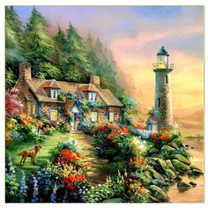 Hobbart Картина по номерам Дом