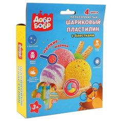 Шариковый пластилин ДобрБобр