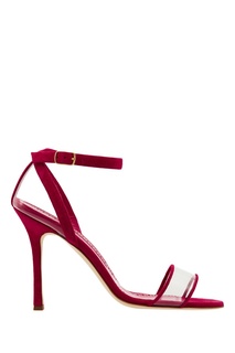 Розовые босоножки Dandolo Manolo Blahnik