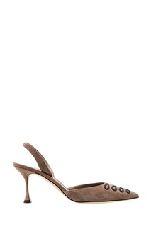 Коричневые туфли Bordosli Manolo Blahnik