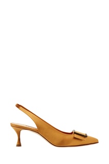 Желтые туфли Dolores Manolo Blahnik