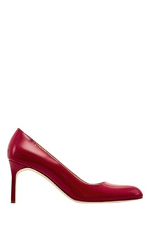 Красные лакированные туфли BBR Manolo Blahnik