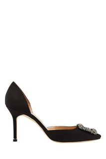 Черные туфли Hangisido Manolo Blahnik