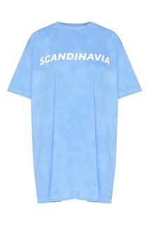 Голубая футболка Scandinavia Daniil Antsiferov