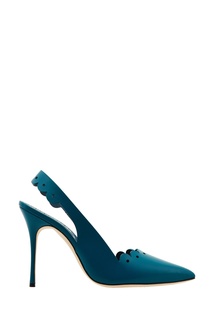 Синие туфли Murisov Manolo Blahnik