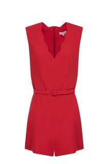 Красный комбинезон с шортами Claudie Pierlot