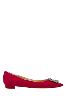 Красные туфли Hangisiflat Manolo Blahnik