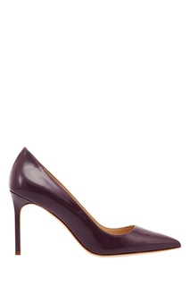 Фиолетовые лакированные туфли BB Manolo Blahnik