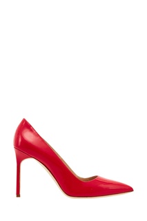 Красные лакированные туфли BB Manolo Blahnik