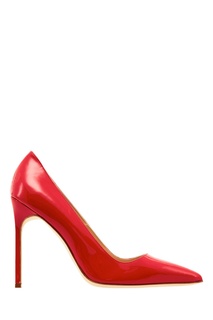Лакированные туфли BB красного цвета Manolo Blahnik