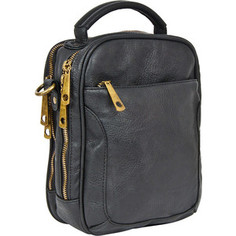 Polar 83281 Black мужская верт. Экокожа