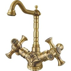 Смеситель для кухни ZorG Antic (A 7005K-BR) бронза