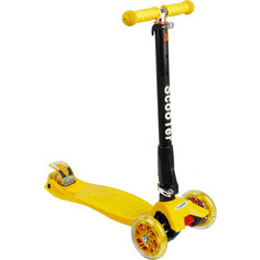 Самокат 3-х колесный Leader Kids Cruise 208F Yellow (желтый) GL000712554