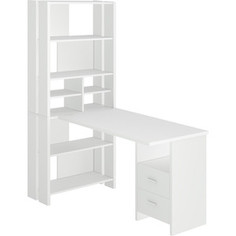 Стол компьютерный МЭРДЭС СТЛ-ОВХ+С120Прям БЕ Merdes