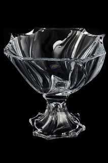 Фруктовница на ножке 25,5 см Crystalite Bohemia