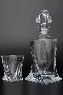 Набор для виски 7 предметов Crystalite Bohemia