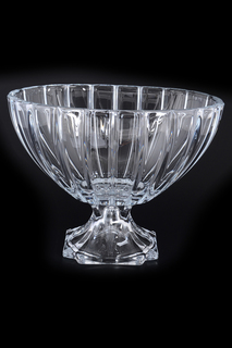 Фруктовница на ножке 30 см Bohemia