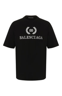 Хлопковая футболка Balenciaga