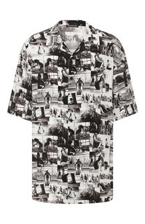 Рубашка из вискозы Balenciaga