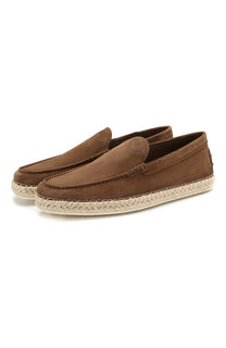 Замшевые эспадрильи Tod’s Tods