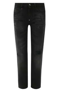 Джинсы прямого кроя Philipp Plein