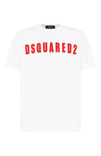 Хлопковая футболка Dsquared2