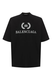 Хлопковая футболка Balenciaga