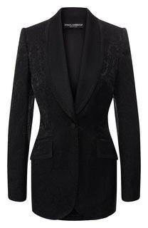 Жаккардовый жакет Dolce & Gabbana