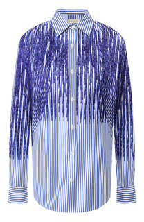 Хлопковая рубашка Dries Van Noten