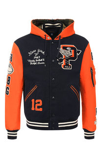 Хлопковый бомбер Polo Ralph Lauren
