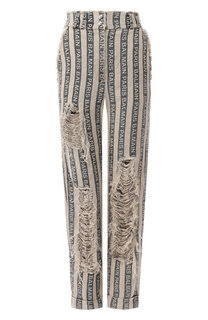 Льняные брюки Balmain