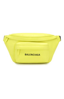 Кожаная поясная сумка Everyday Balenciaga