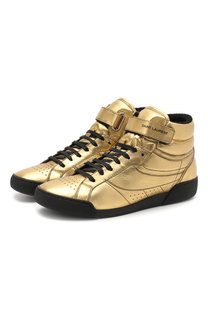 Кожаные кеды Lenny Saint Laurent