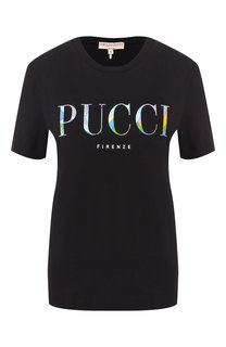 Хлопковая футболка Emilio Pucci